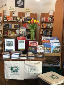 Interior of bookstore