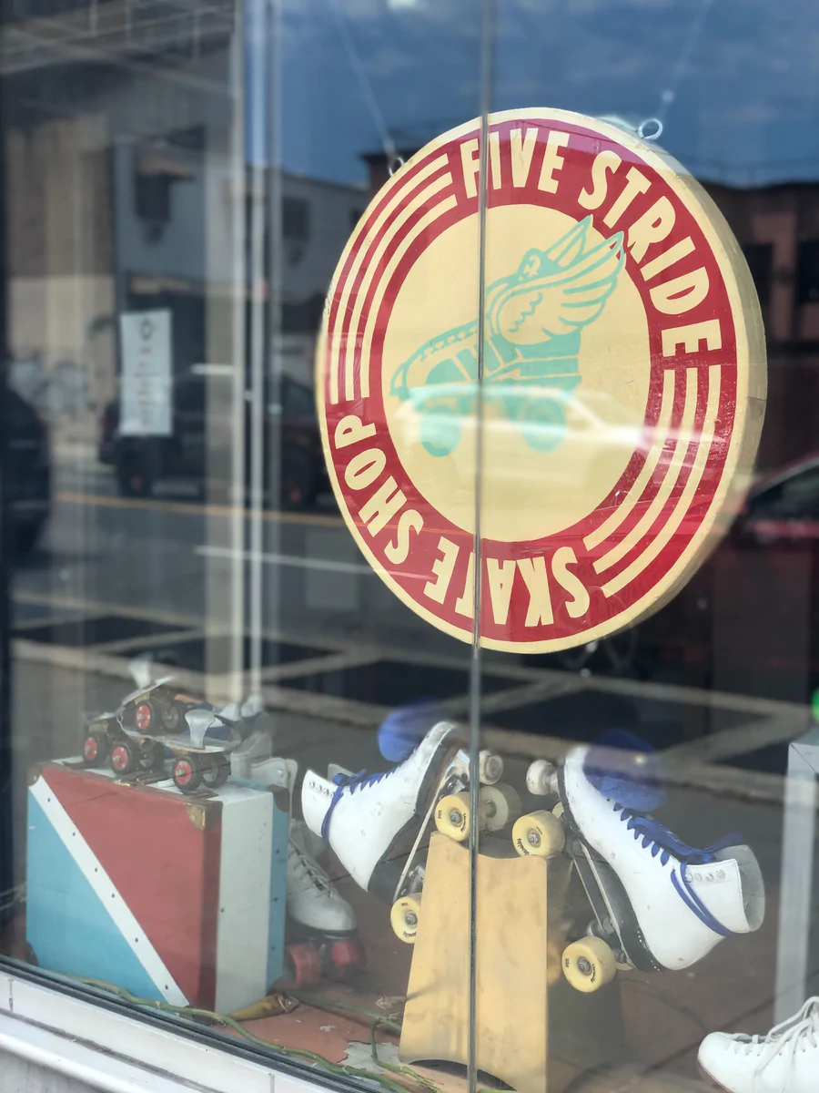 Exterior of store