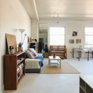 Interior of studio
