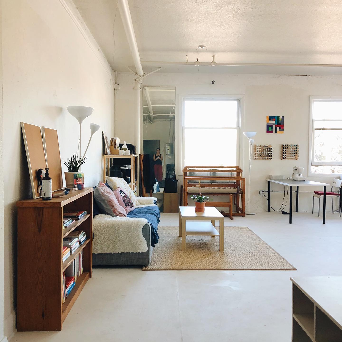 Interior of studio