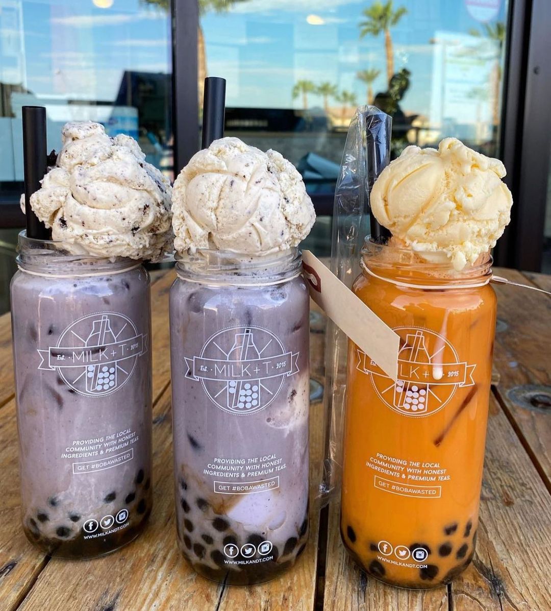 Boba drinks