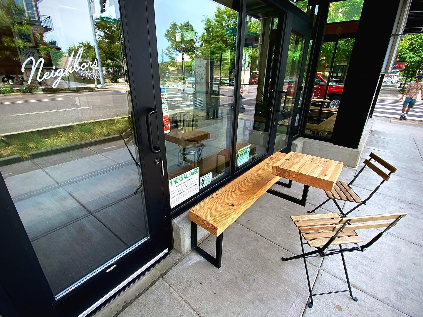 Exterior of taproom