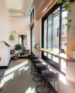 Interior of taproom