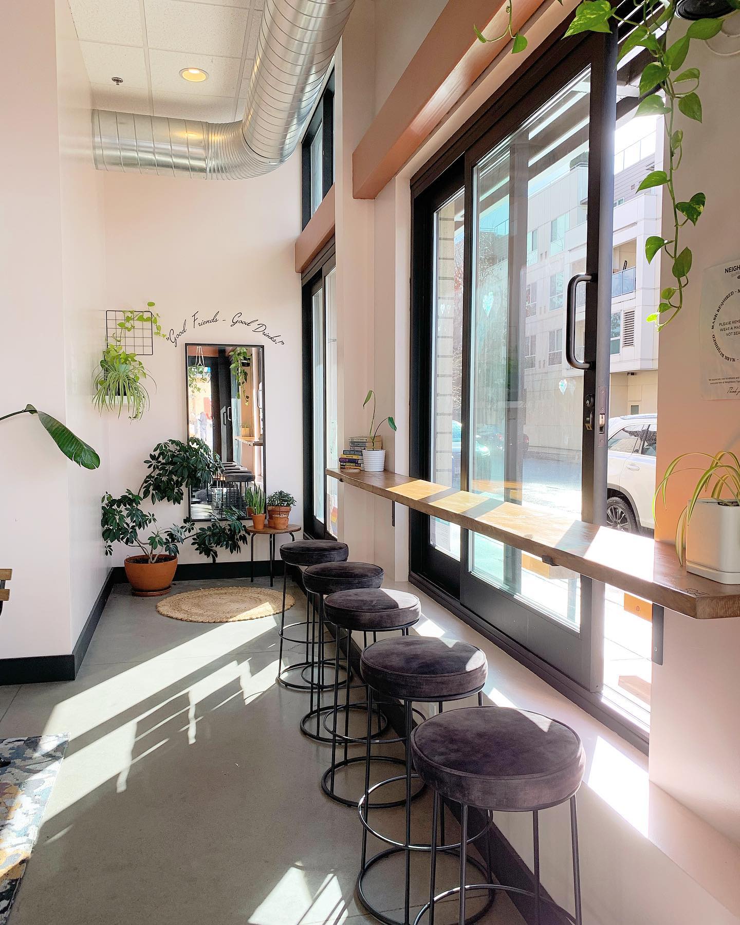 Interior of taproom