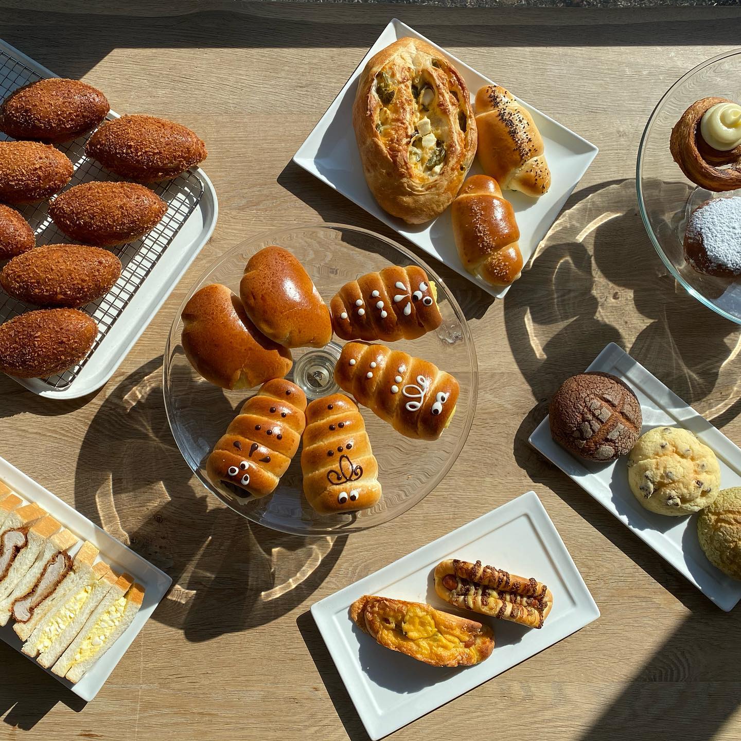 Pastries available for purchase