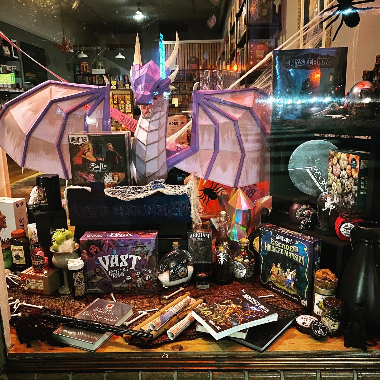 Display of game in store