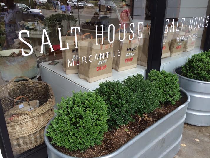 Exterior of store