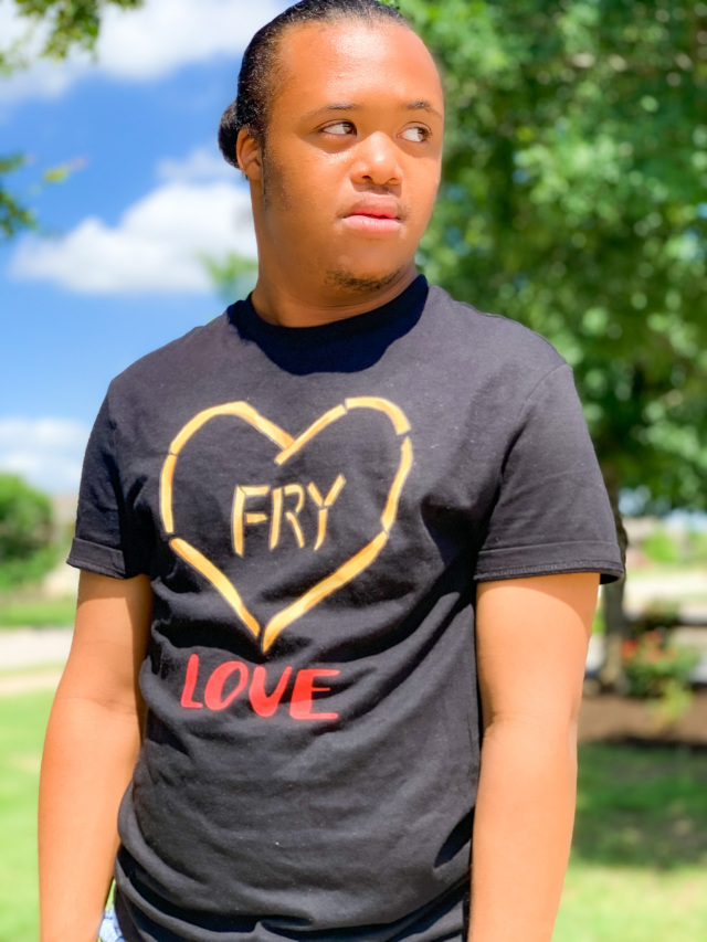 A shirt from The Fry Guy