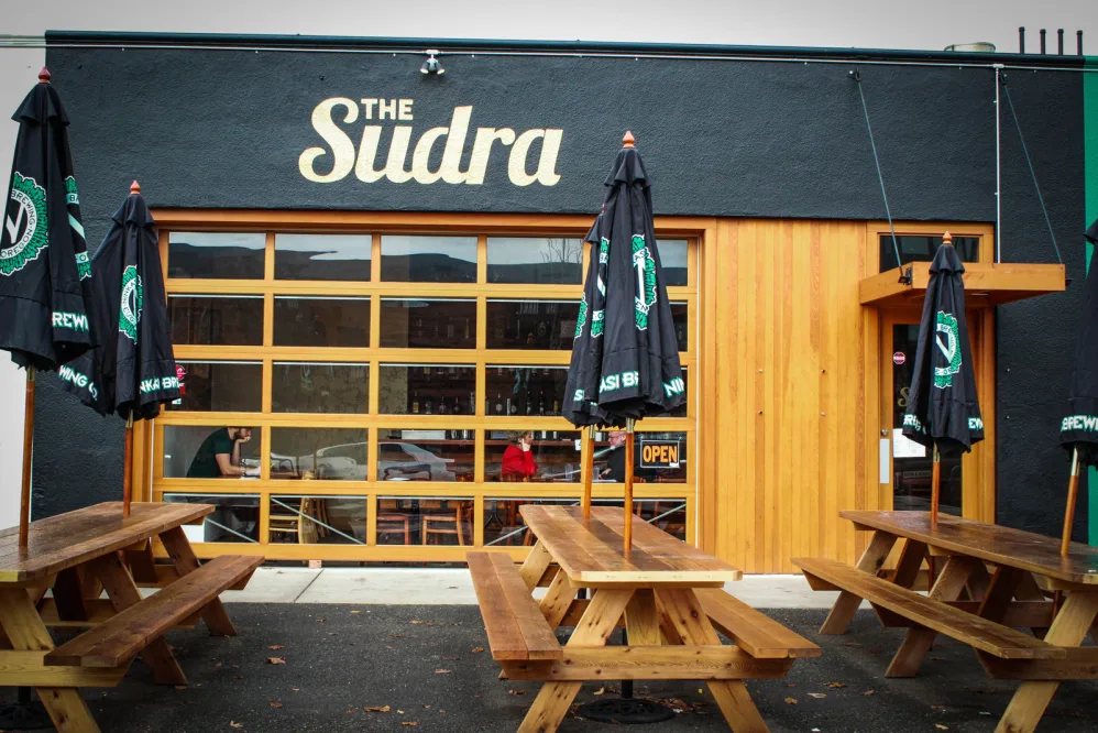 Exterior of restaurant