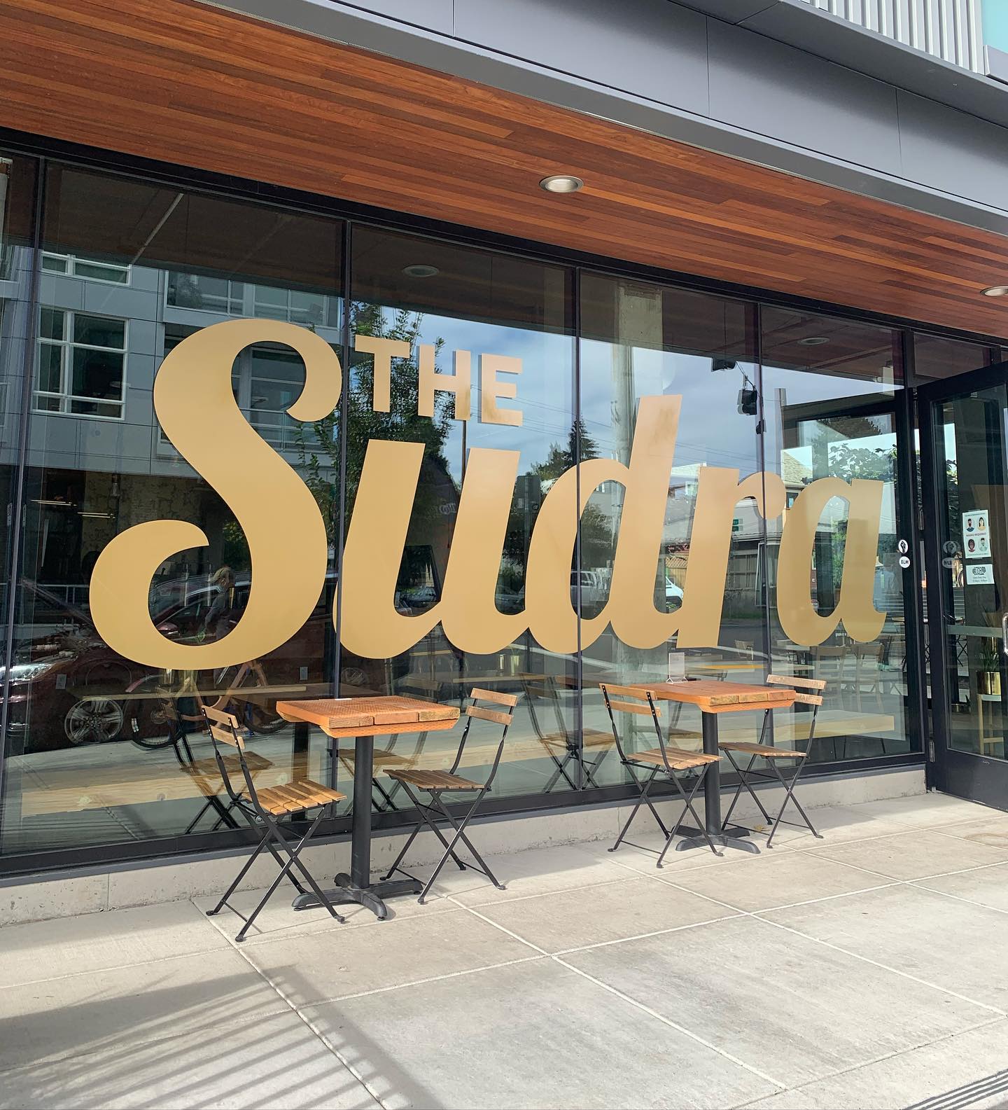 Exterior of restaurant