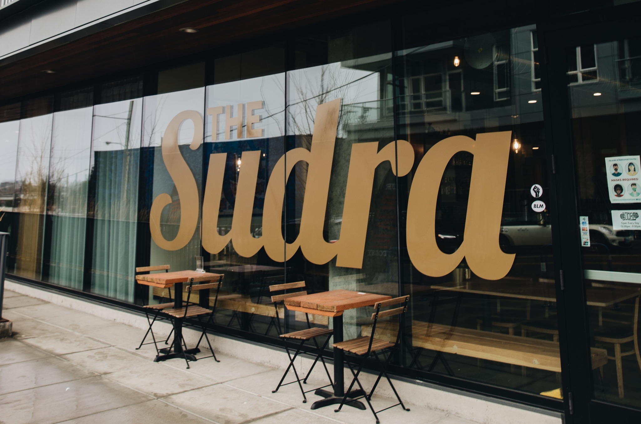 Exterior of restaurant