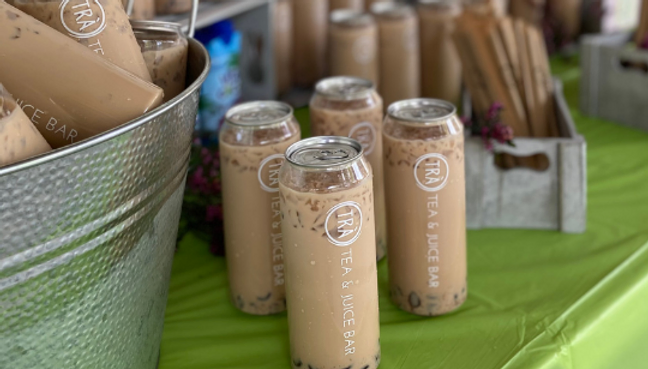 Tra Tea & Juice Bar drinks