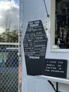 Restaurant menu