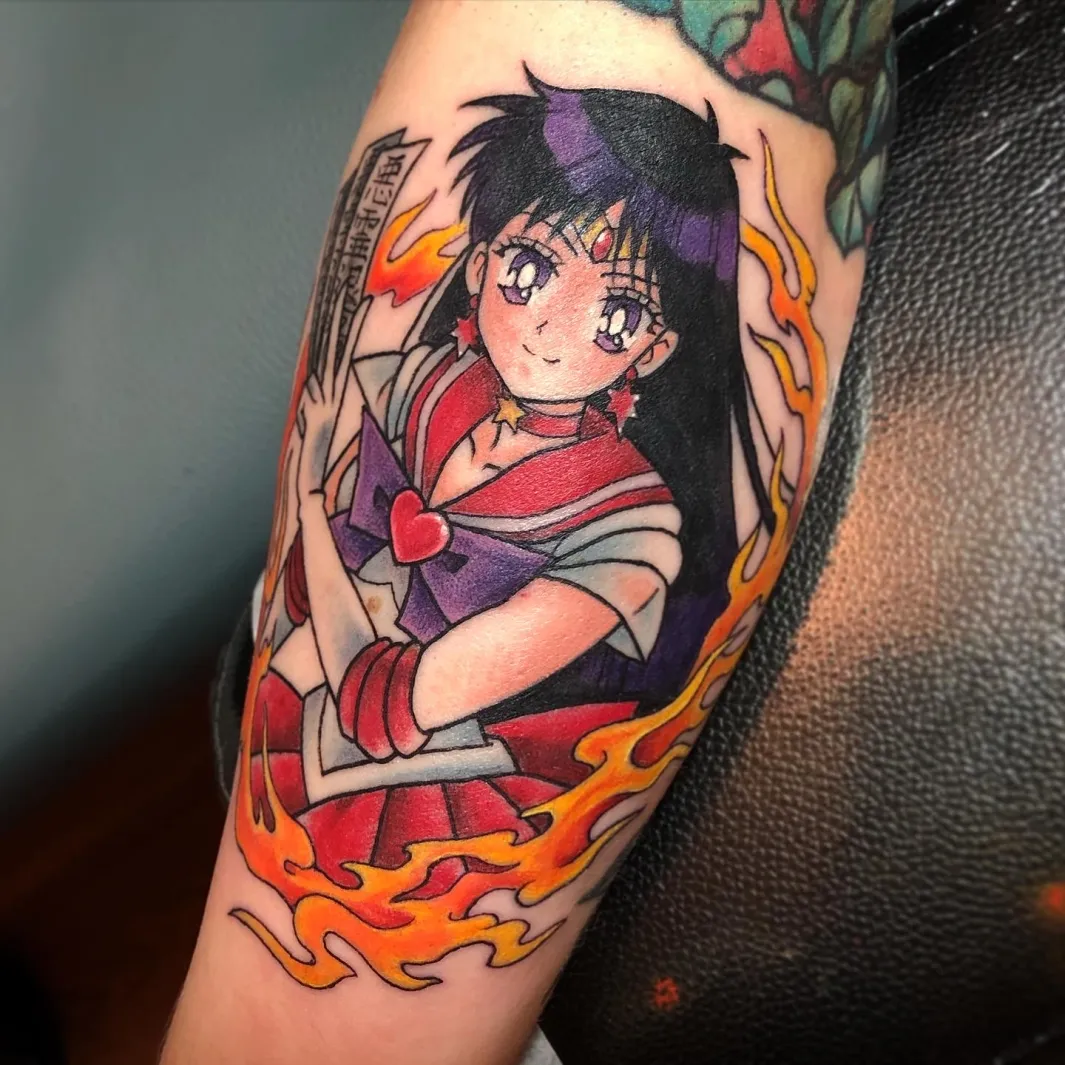 Wisteria tattoo