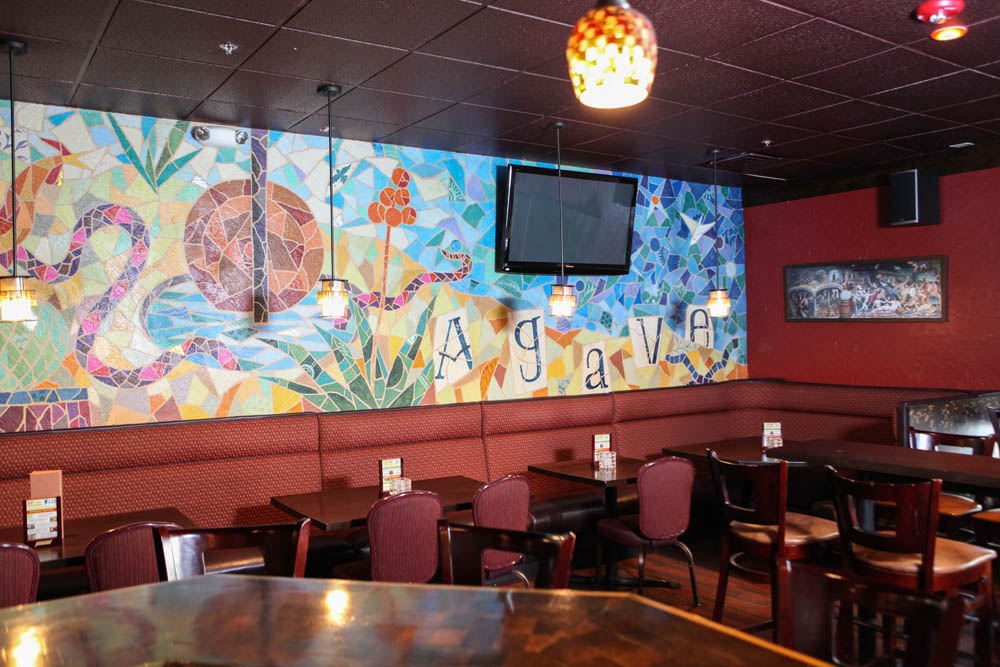 Interior of restaurant