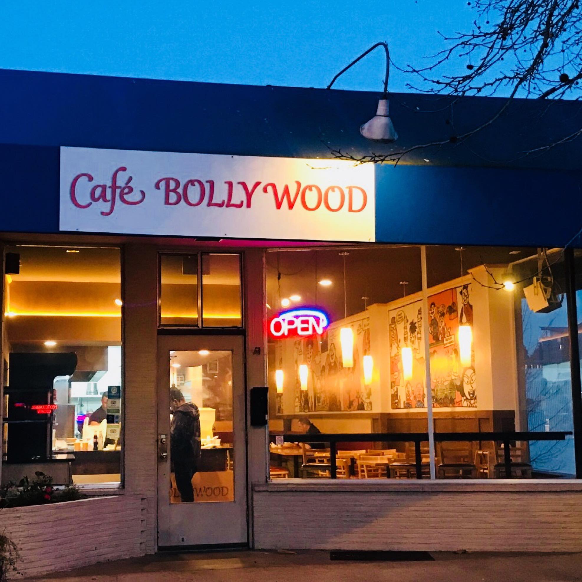 Exterior of restaurant