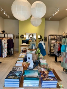 Interior of store