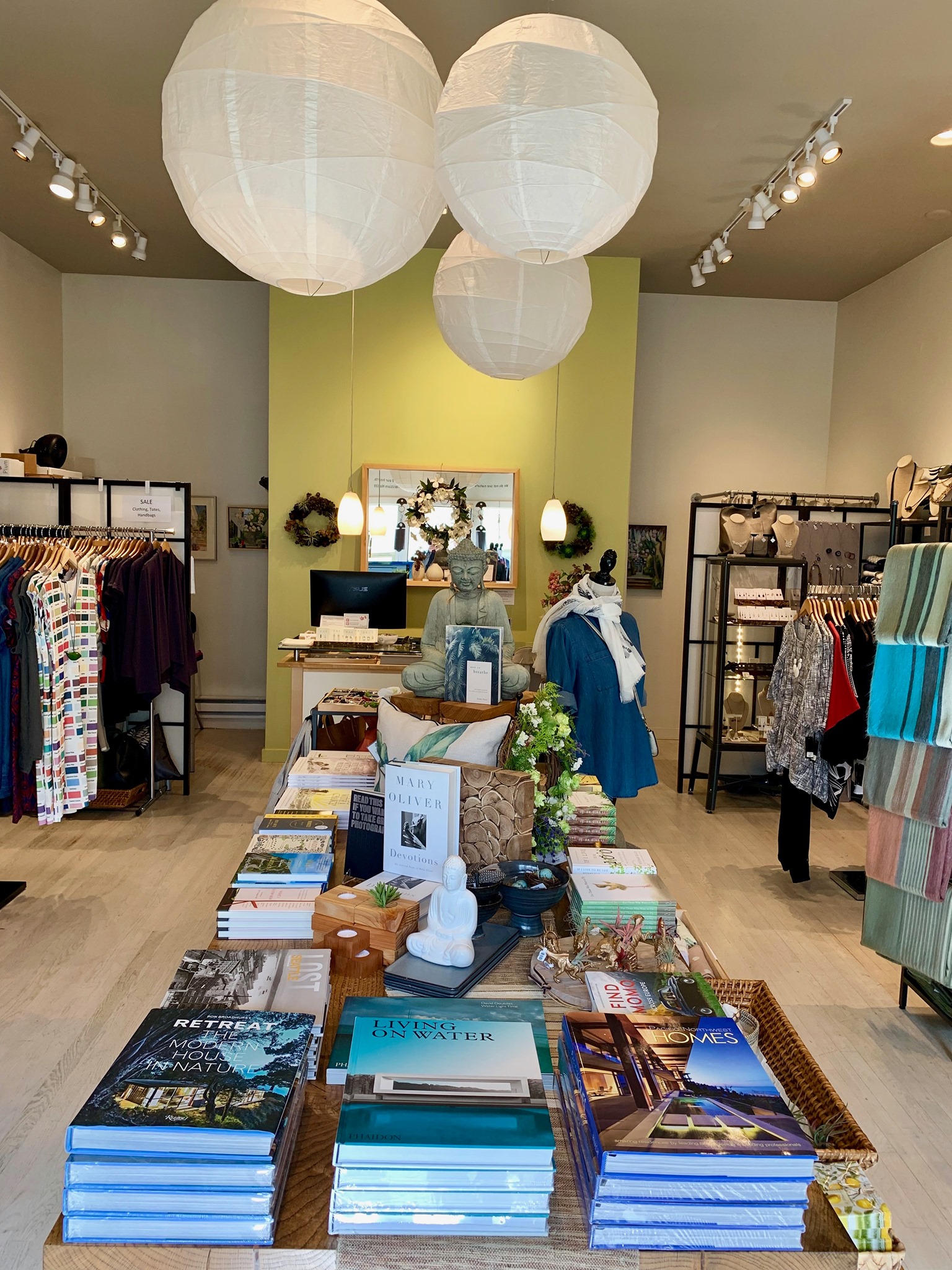Interior of store