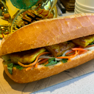 A tofu banh mi