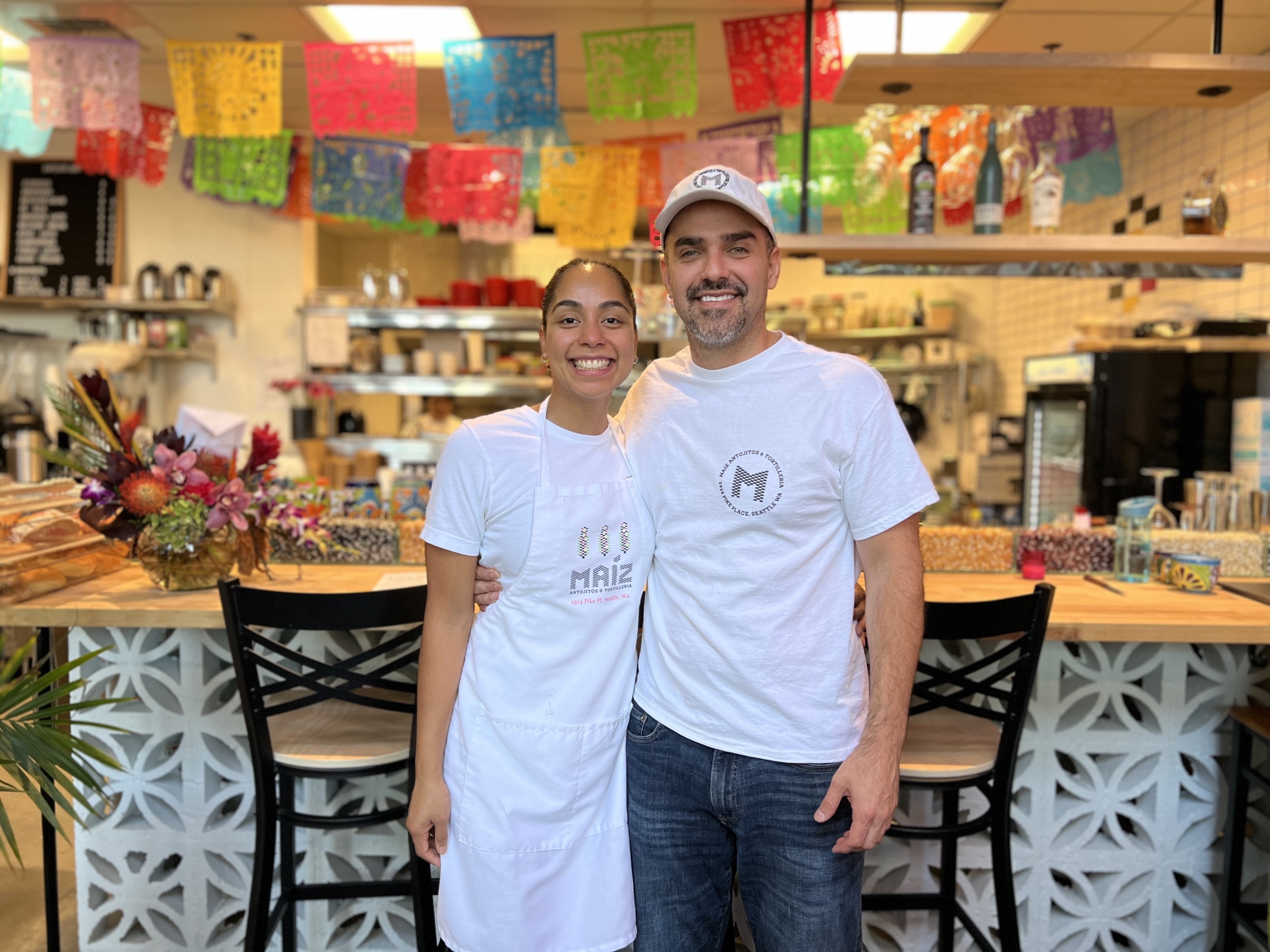 Maiz Molino owners Angelica and Aldo