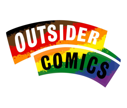 Outsider Comics logo