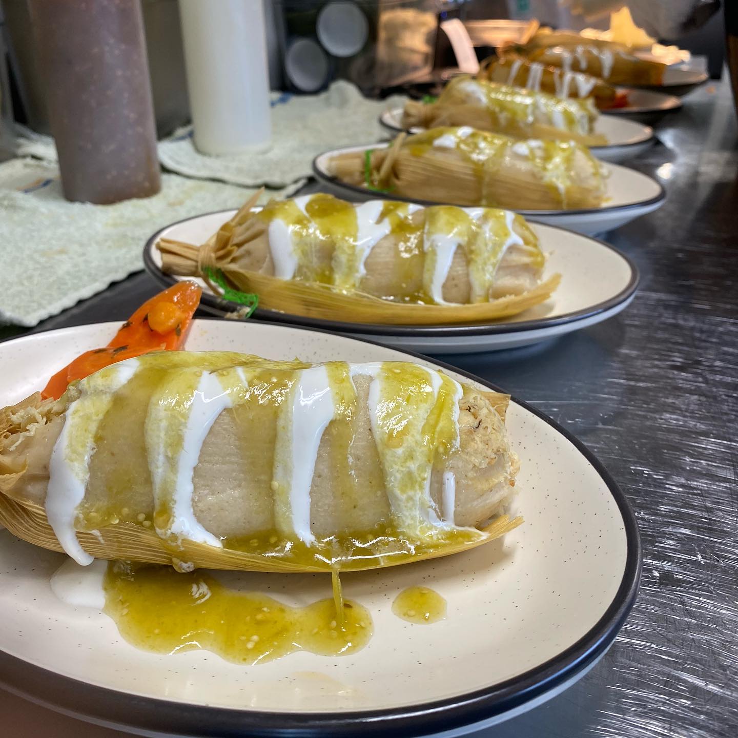 Frelard Tamales - Bellingham - Tamales on a plate