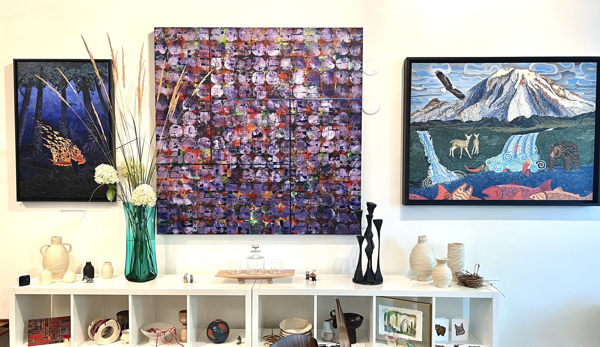 Woodhouse Art at Domicile Gallery + Design in Seattle