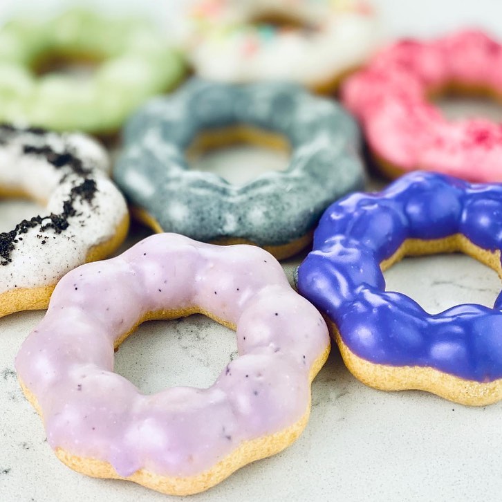 Milkvue + DIY Tea Lab mochi donuts