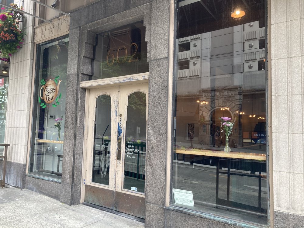 Foggy Tea Shop exterior Photo Credit- Yelp