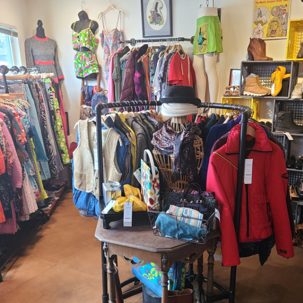 cartwheel vintage inside store