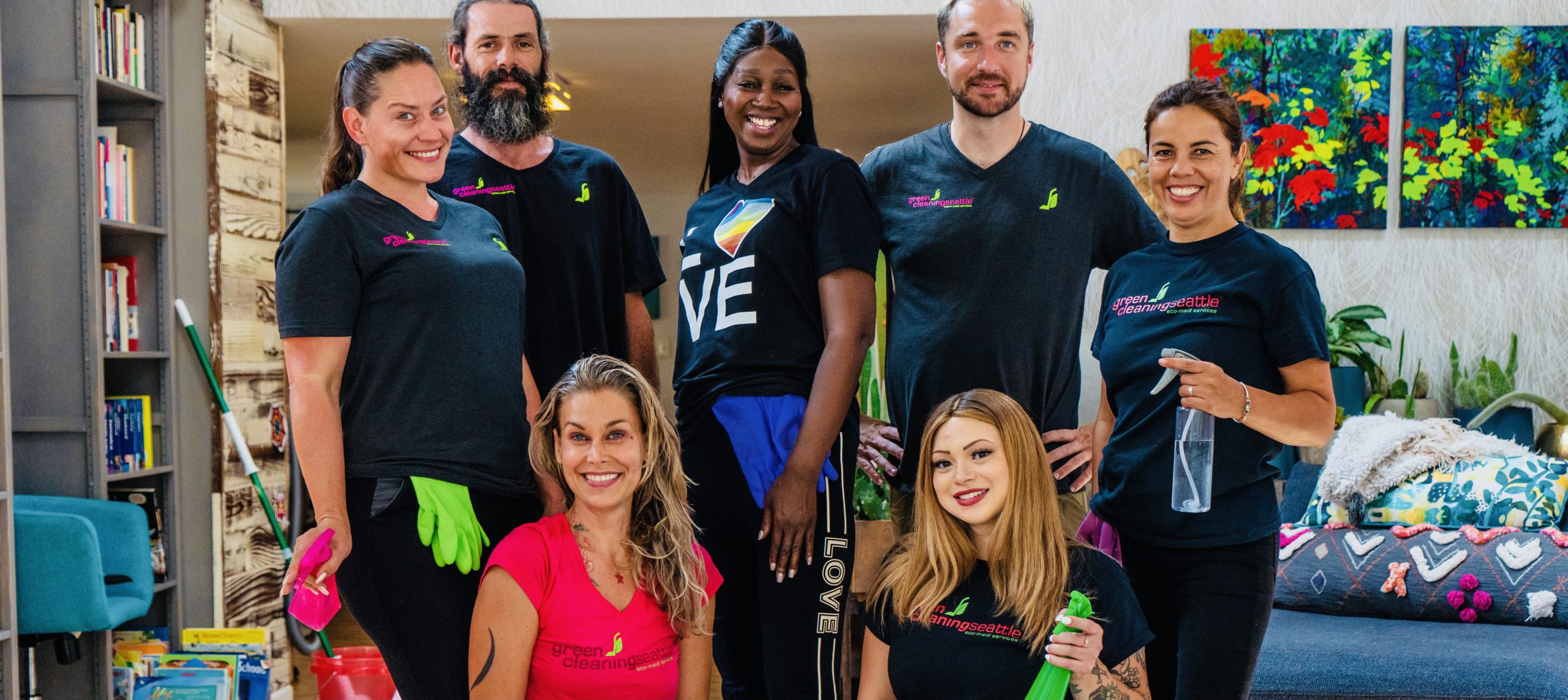 Green cleaning seattle team