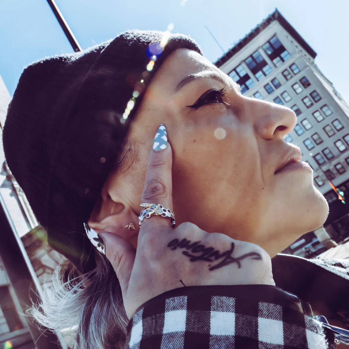 Ilah Cibis Jewelry Baby Bee earrings