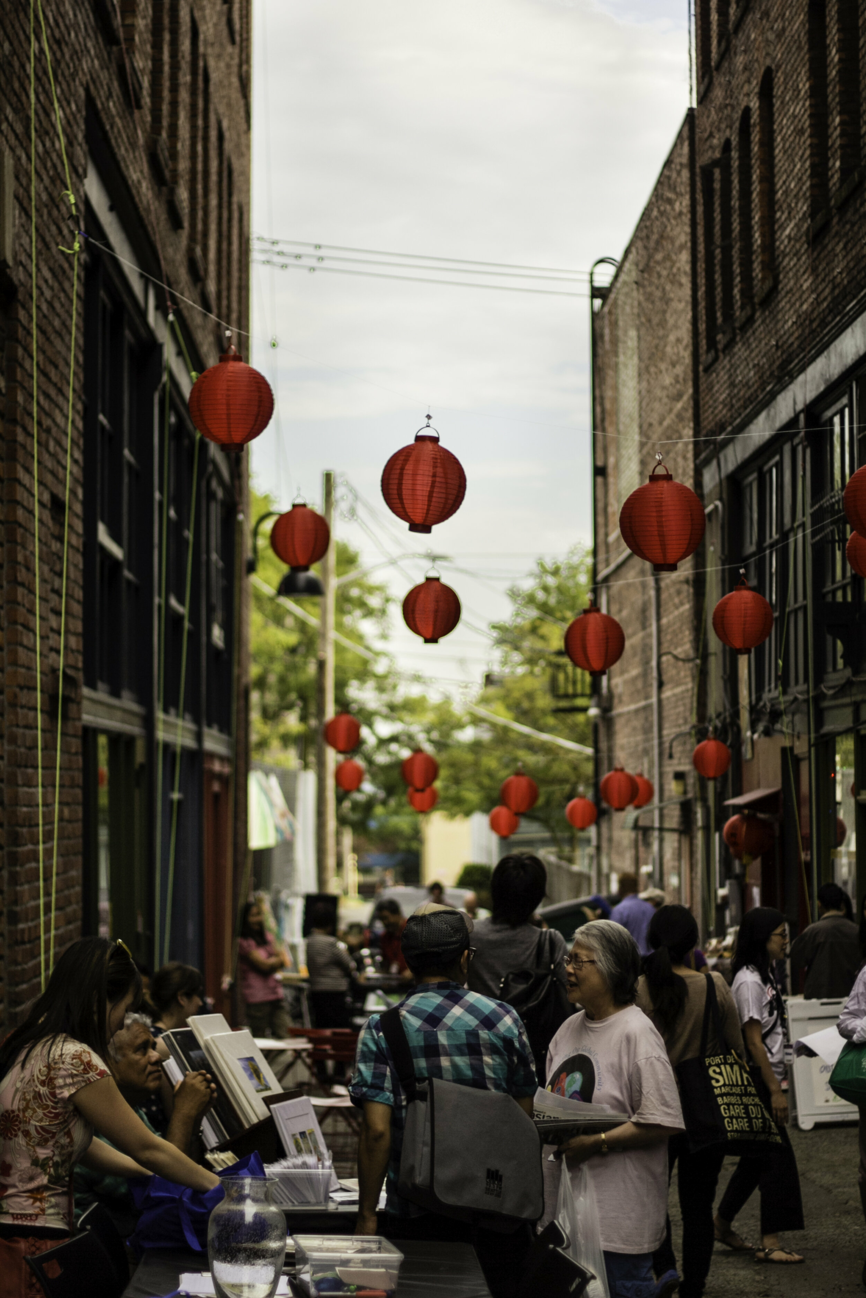 Sun May Company exterior lanterns