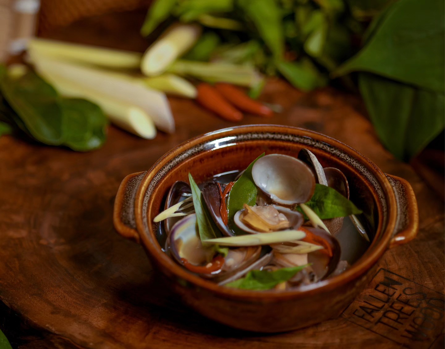 Anchovies and salt clams