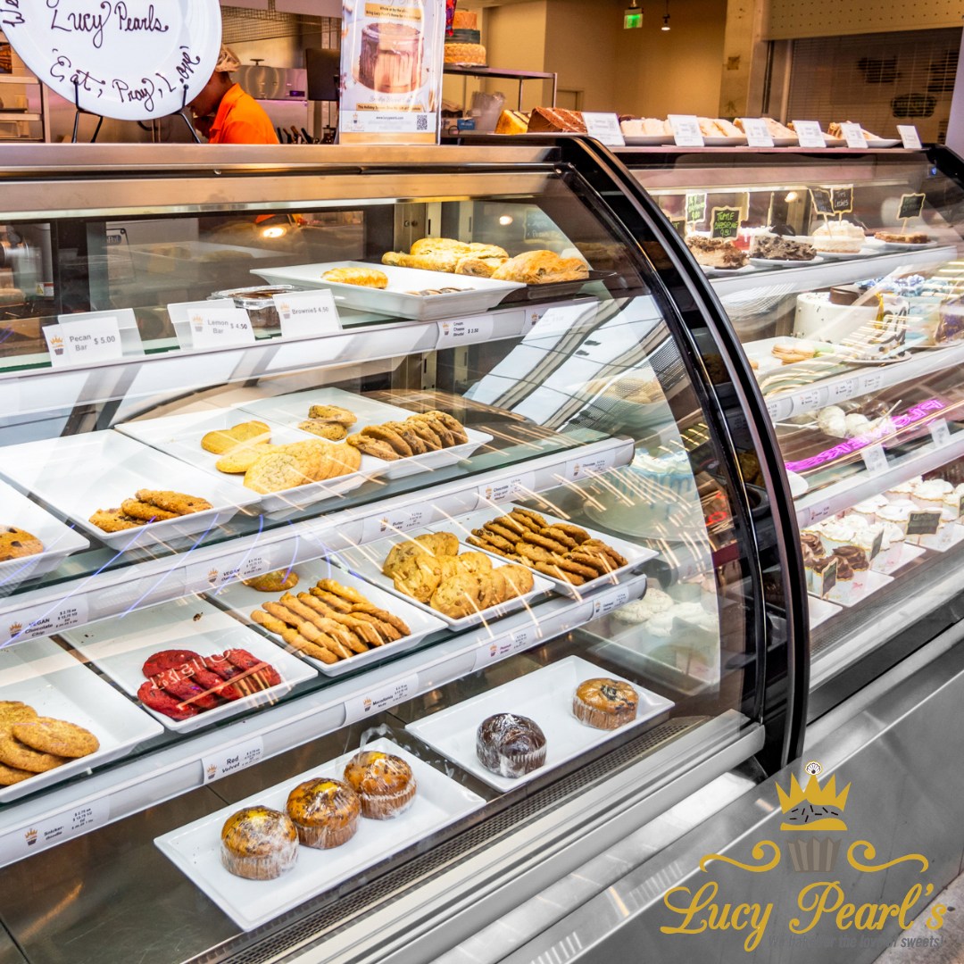 Lucy Pearl's dessert case