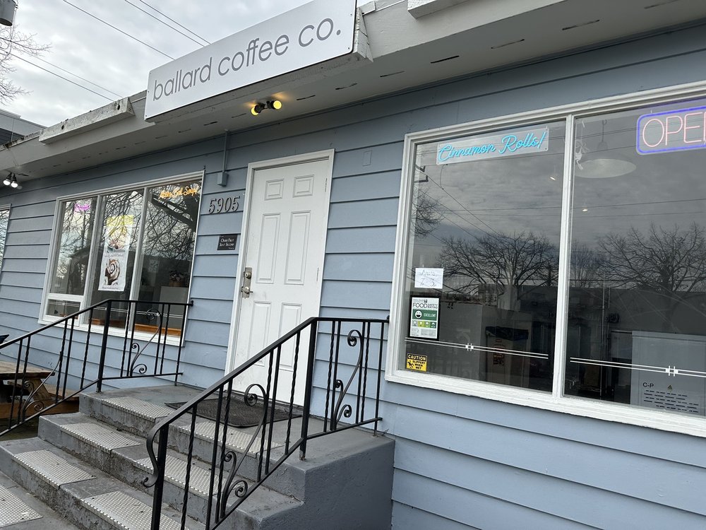 Ballard Coffee Co outside