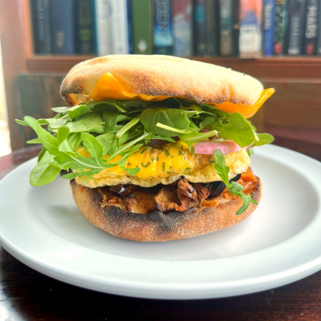 Distant Worlds Breakfast Sandwich