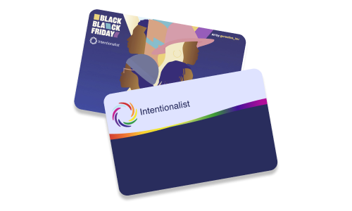 Intentionalist & Black Black Friday Card