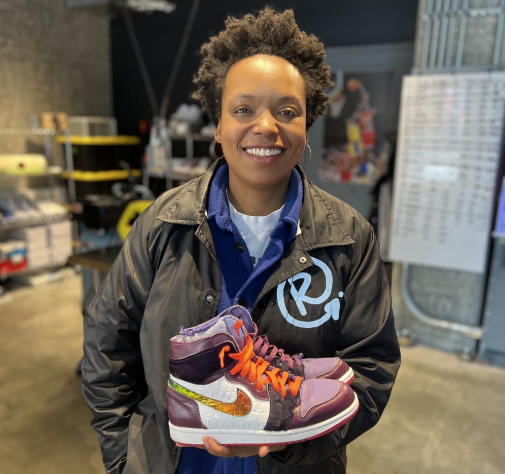 The Re-Sole owner Takiyah "TDUB" Ward